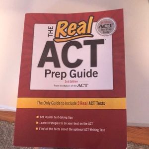 Peterson’s ACT prep book